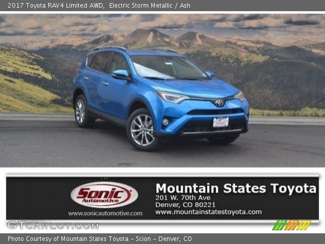 2017 Toyota RAV4 Limited AWD in Electric Storm Metallic