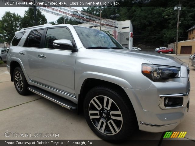 2017 Toyota 4Runner Limited 4x4 in Classic Silver Metallic