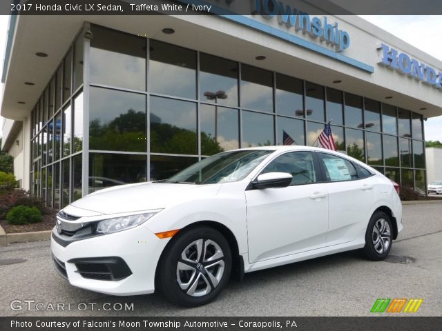2017 Honda Civic LX Sedan in Taffeta White