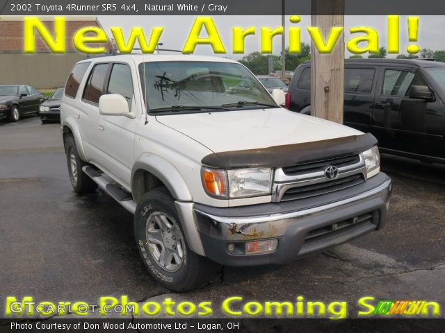 2002 Toyota 4Runner SR5 4x4 in Natural White