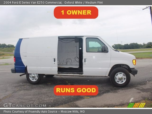 2004 Ford E Series Van E250 Commercial in Oxford White