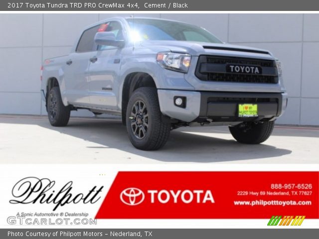 2017 Toyota Tundra TRD PRO CrewMax 4x4 in Cement