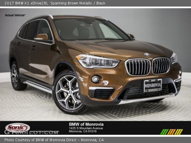 2017 BMW X1 xDrive28i in Sparkling Brown Metallic