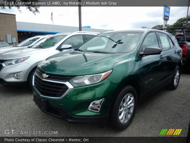 2018 Chevrolet Equinox LS AWD in Ivy Metallic