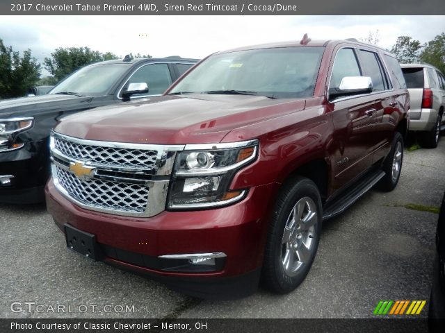 2017 Chevrolet Tahoe Premier 4WD in Siren Red Tintcoat