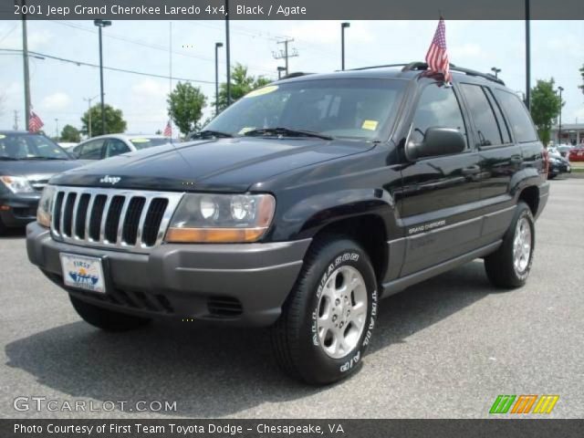 2001 Jeep Grand Cherokee Laredo 4x4 in Black