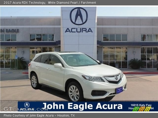 2017 Acura RDX Technology in White Diamond Pearl