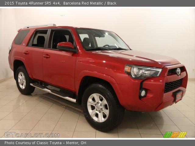 2015 Toyota 4Runner SR5 4x4 in Barcelona Red Metallic