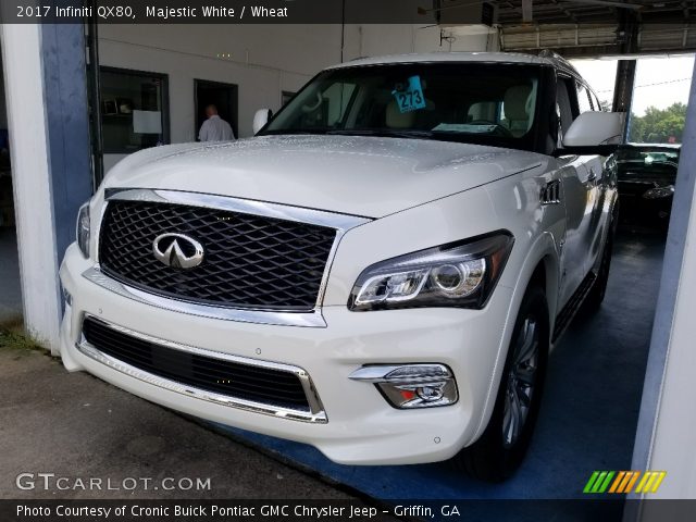 2017 Infiniti QX80  in Majestic White