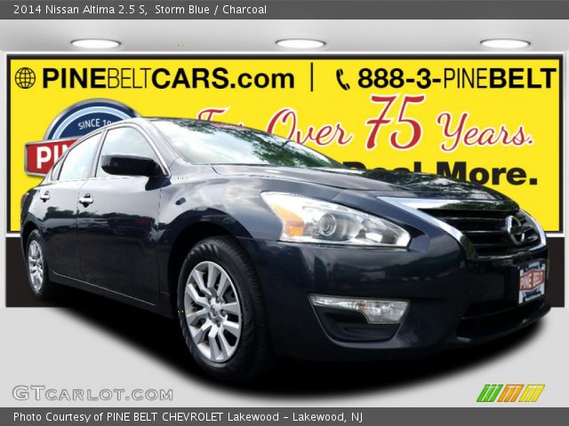 2014 Nissan Altima 2.5 S in Storm Blue