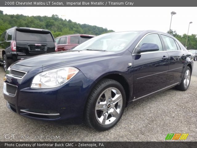 2008 Chevrolet Malibu LT Sedan in Imperial Blue Metallic