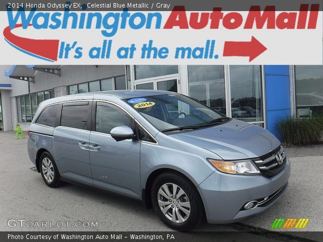 2014 Honda Odyssey EX in Celestial Blue Metallic