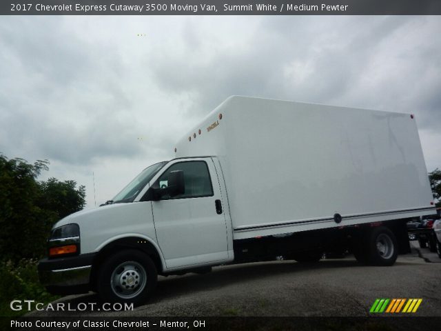 2017 Chevrolet Express Cutaway 3500 Moving Van in Summit White