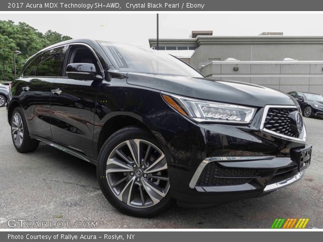 2017 Acura MDX Technology SH-AWD in Crystal Black Pearl