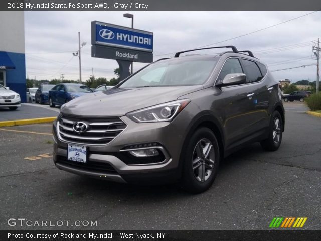 2018 Hyundai Santa Fe Sport AWD in Gray