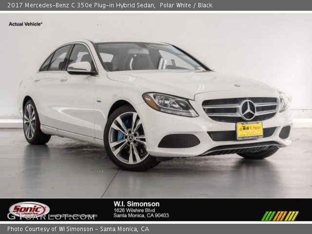 2017 Mercedes-Benz C 350e Plug-in Hybrid Sedan in Polar White