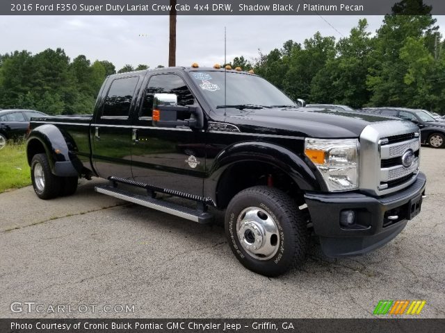 2016 Ford F350 Super Duty Lariat Crew Cab 4x4 DRW in Shadow Black