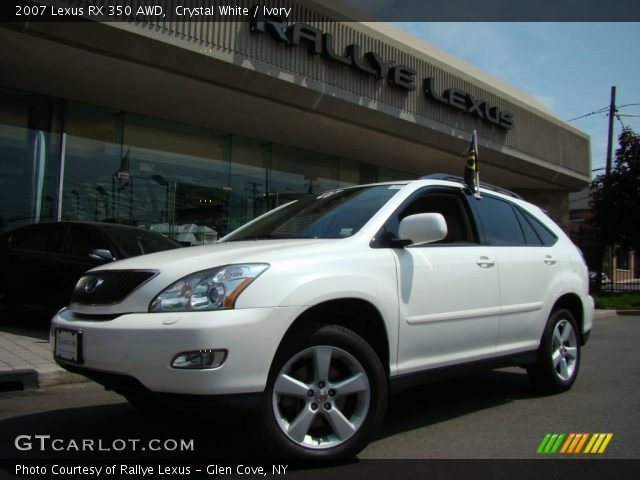2007 Lexus RX 350 AWD in Crystal White