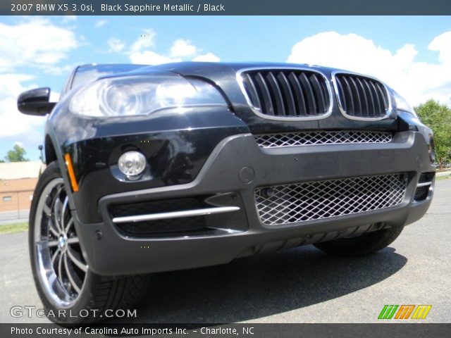 2007 BMW X5 3.0si in Black Sapphire Metallic