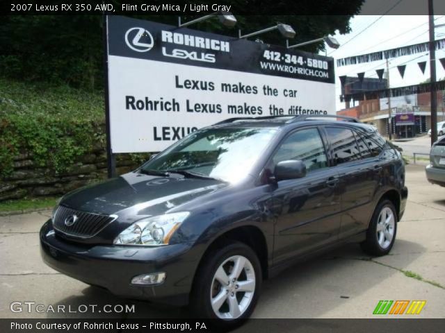 2007 Lexus RX 350 AWD in Flint Gray Mica