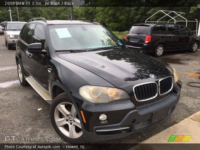 2008 BMW X5 3.0si in Jet Black