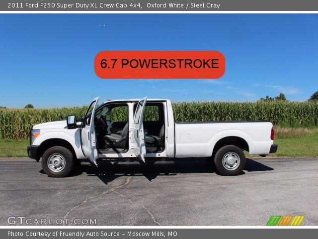 2011 Ford F250 Super Duty XL Crew Cab 4x4 in Oxford White