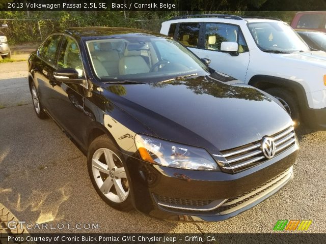 2013 Volkswagen Passat 2.5L SE in Black