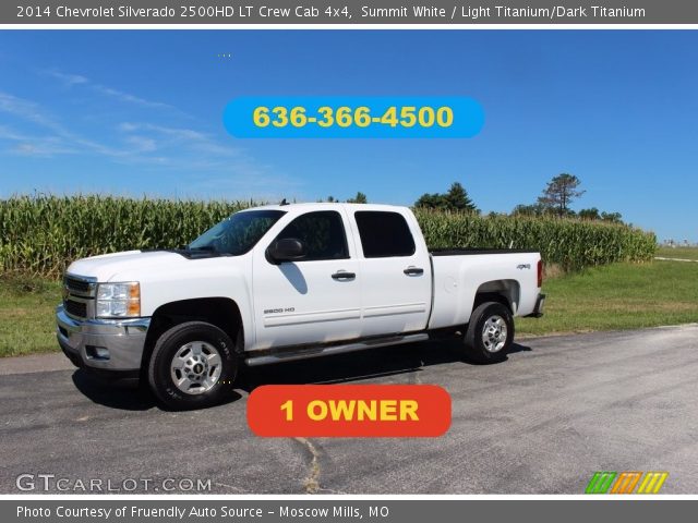 2014 Chevrolet Silverado 2500HD LT Crew Cab 4x4 in Summit White
