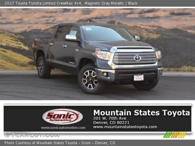 2017 Toyota Tundra Limited CrewMax 4x4 in Magnetic Gray Metallic