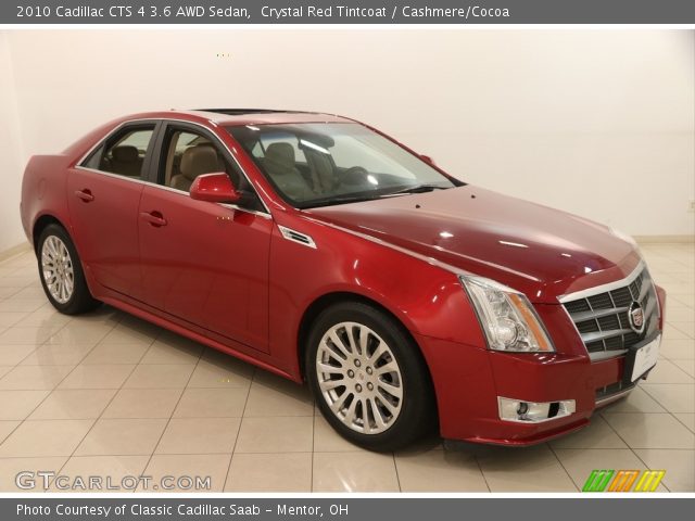 2010 Cadillac CTS 4 3.6 AWD Sedan in Crystal Red Tintcoat