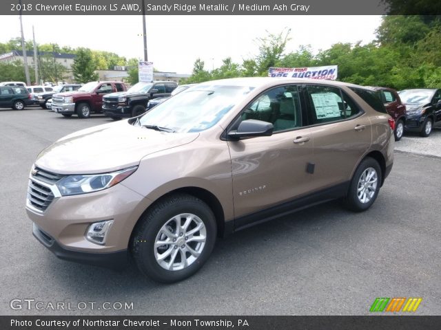 2018 Chevrolet Equinox LS AWD in Sandy Ridge Metallic
