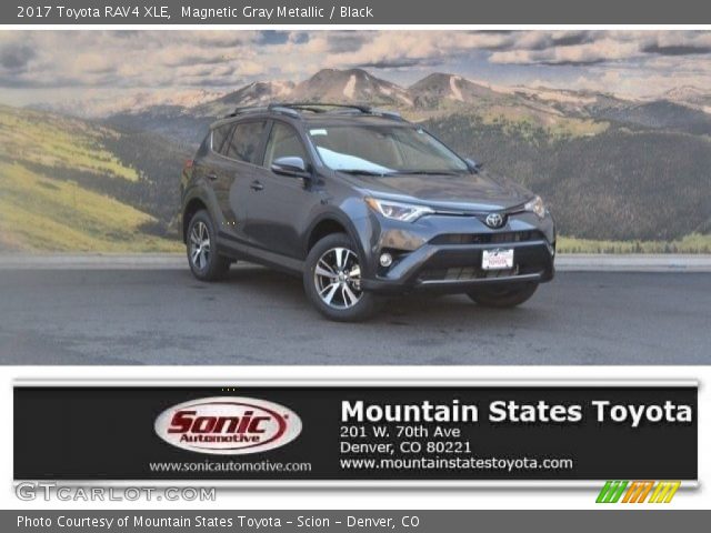 2017 Toyota RAV4 XLE in Magnetic Gray Metallic
