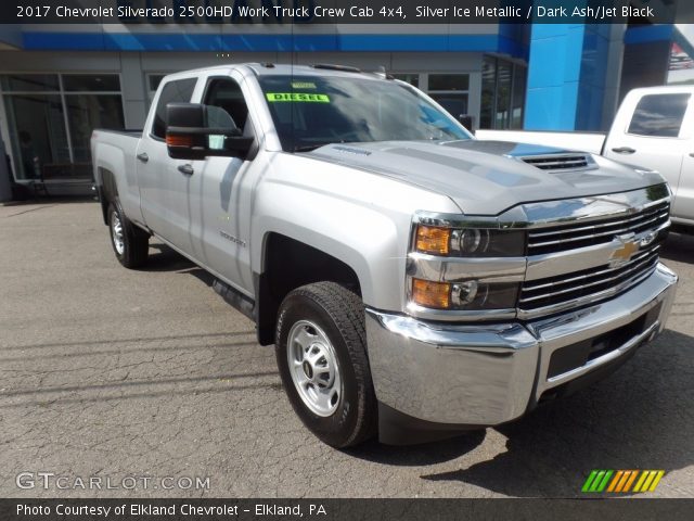 2017 Chevrolet Silverado 2500HD Work Truck Crew Cab 4x4 in Silver Ice Metallic