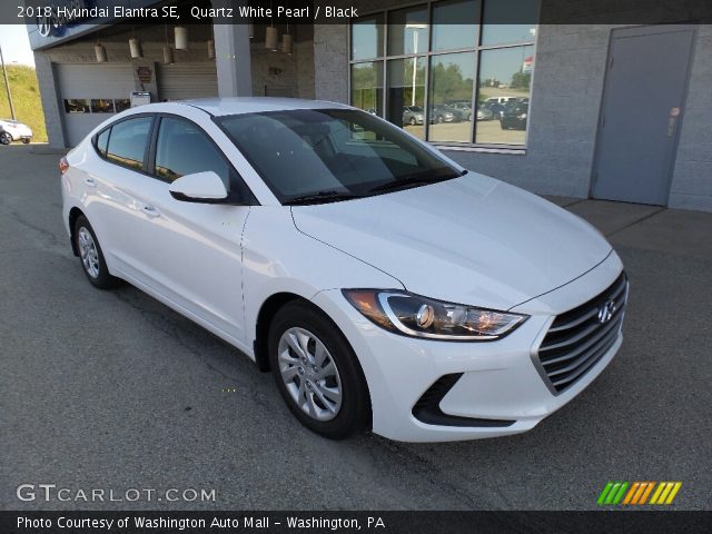 2018 Hyundai Elantra SE in Quartz White Pearl