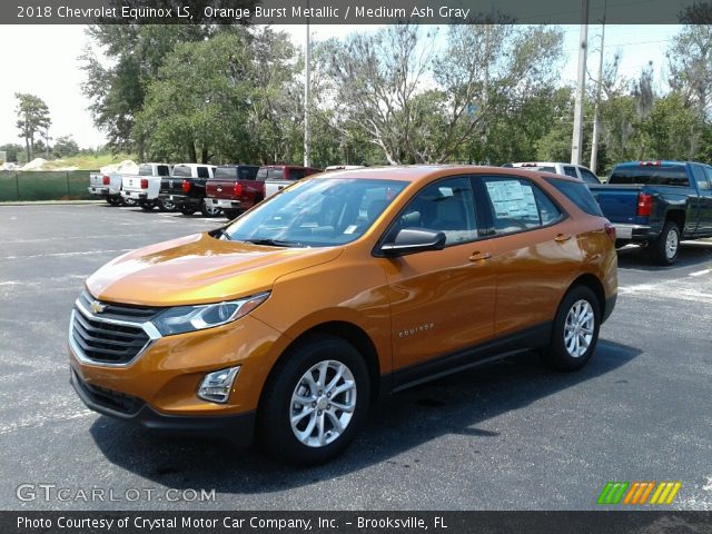 2018 Chevrolet Equinox LS in Orange Burst Metallic