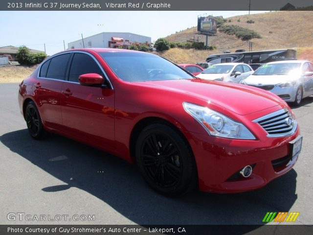 2013 Infiniti G 37 Journey Sedan in Vibrant Red