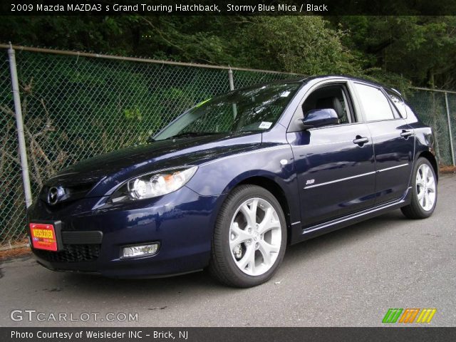 2009 Mazda MAZDA3 s Grand Touring Hatchback in Stormy Blue Mica