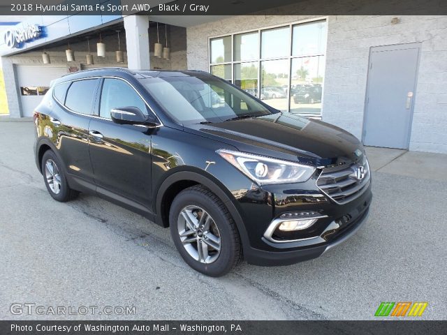 2018 Hyundai Santa Fe Sport AWD in Black