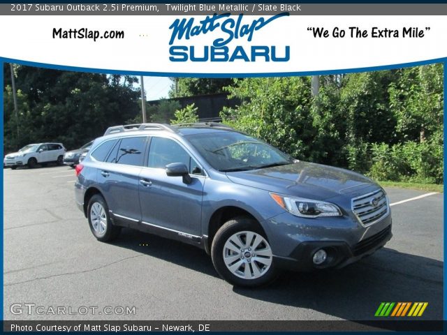 2017 Subaru Outback 2.5i Premium in Twilight Blue Metallic