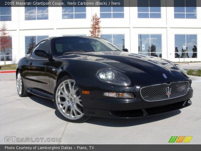 2005 Maserati GranSport Coupe in Nero Carbonio (Black)