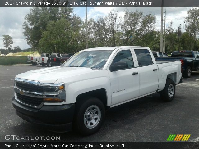 2017 Chevrolet Silverado 1500 WT Crew Cab in Summit White