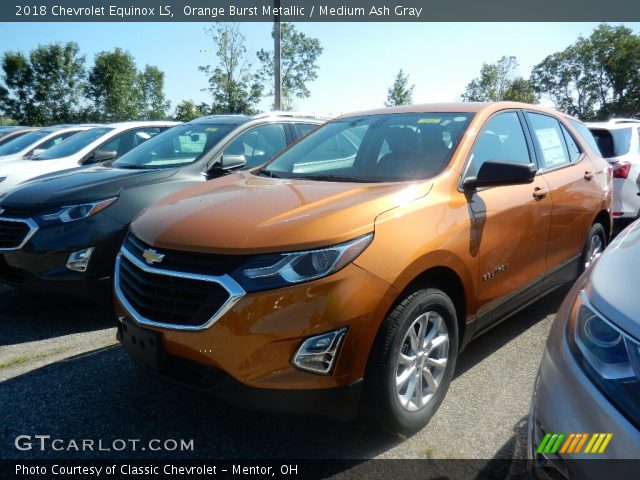 2018 Chevrolet Equinox LS in Orange Burst Metallic