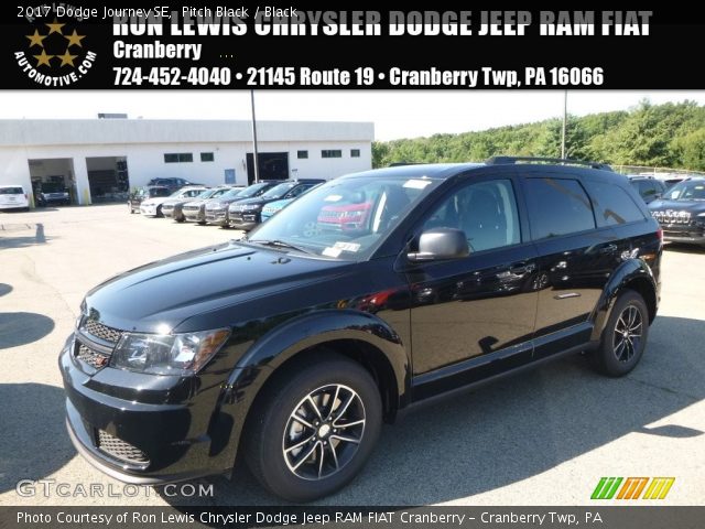 2017 Dodge Journey SE in Pitch Black