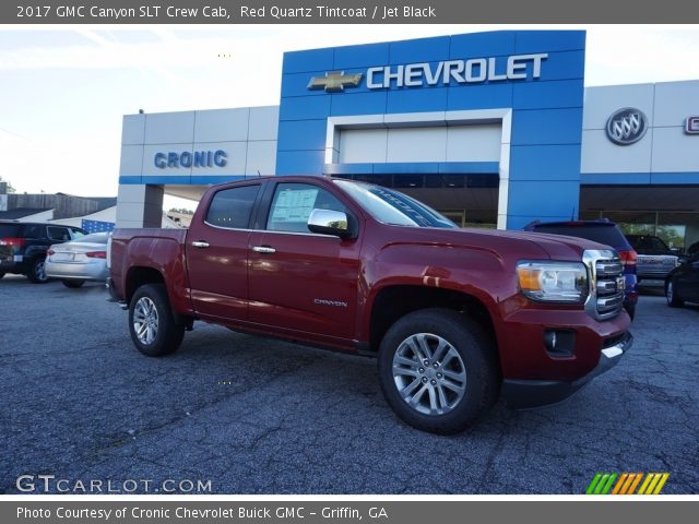 2017 GMC Canyon SLT Crew Cab in Red Quartz Tintcoat