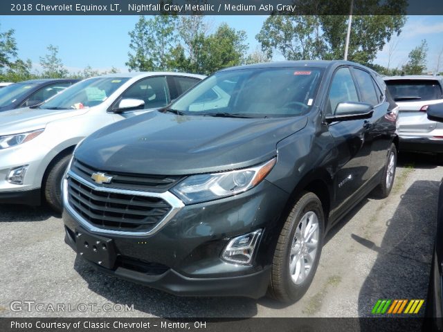 2018 Chevrolet Equinox LT in Nightfall Gray Metallic