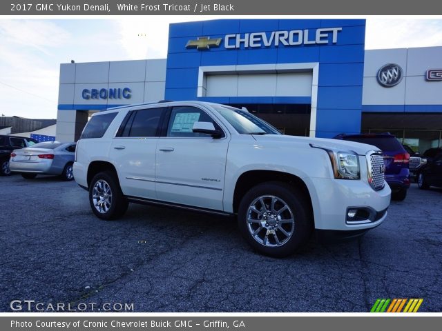2017 GMC Yukon Denali in White Frost Tricoat