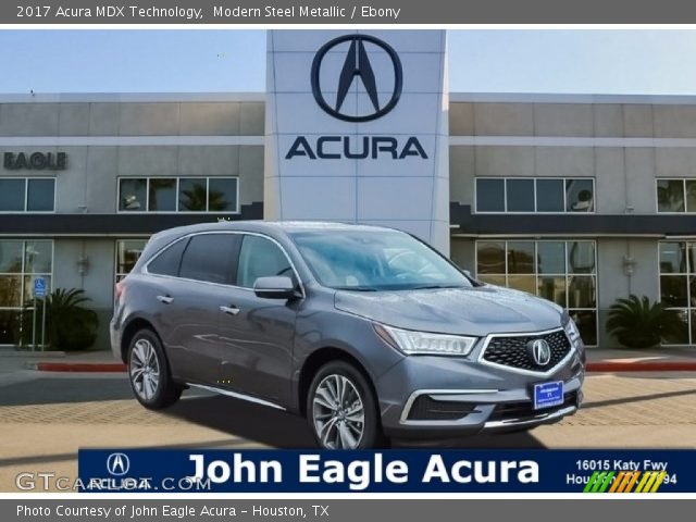 2017 Acura MDX Technology in Modern Steel Metallic