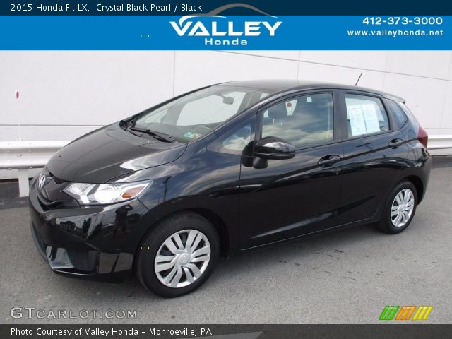 2015 Honda Fit LX in Crystal Black Pearl