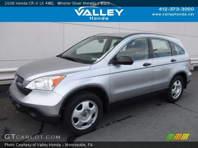 2008 Honda CR-V LX 4WD in Whistler Silver Metallic