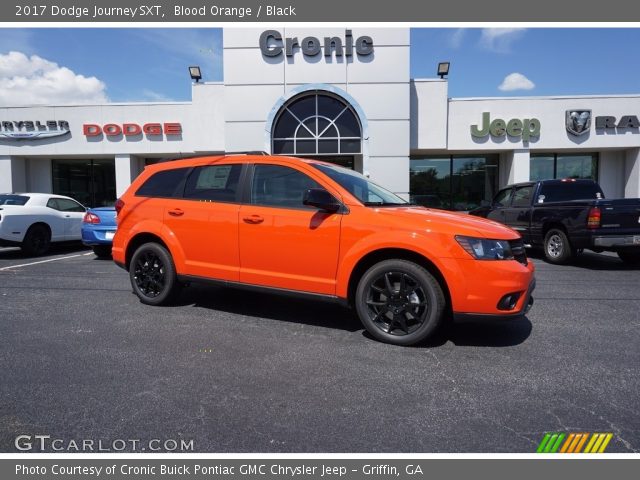2017 Dodge Journey SXT in Blood Orange